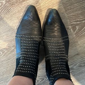 Anine bing western style boot with studs - size 40